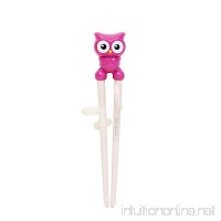 Edison Owl Chopstick Right-handed - Pink - B00TUNSYG0